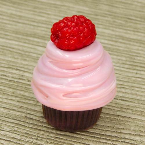 Click to view detail for HG-209 Cupcake, Raspberry Mini-Cupcake $63